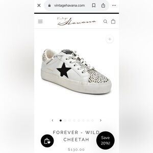 Vintage Havana Forever Wild Cheetah Shoes 7.5